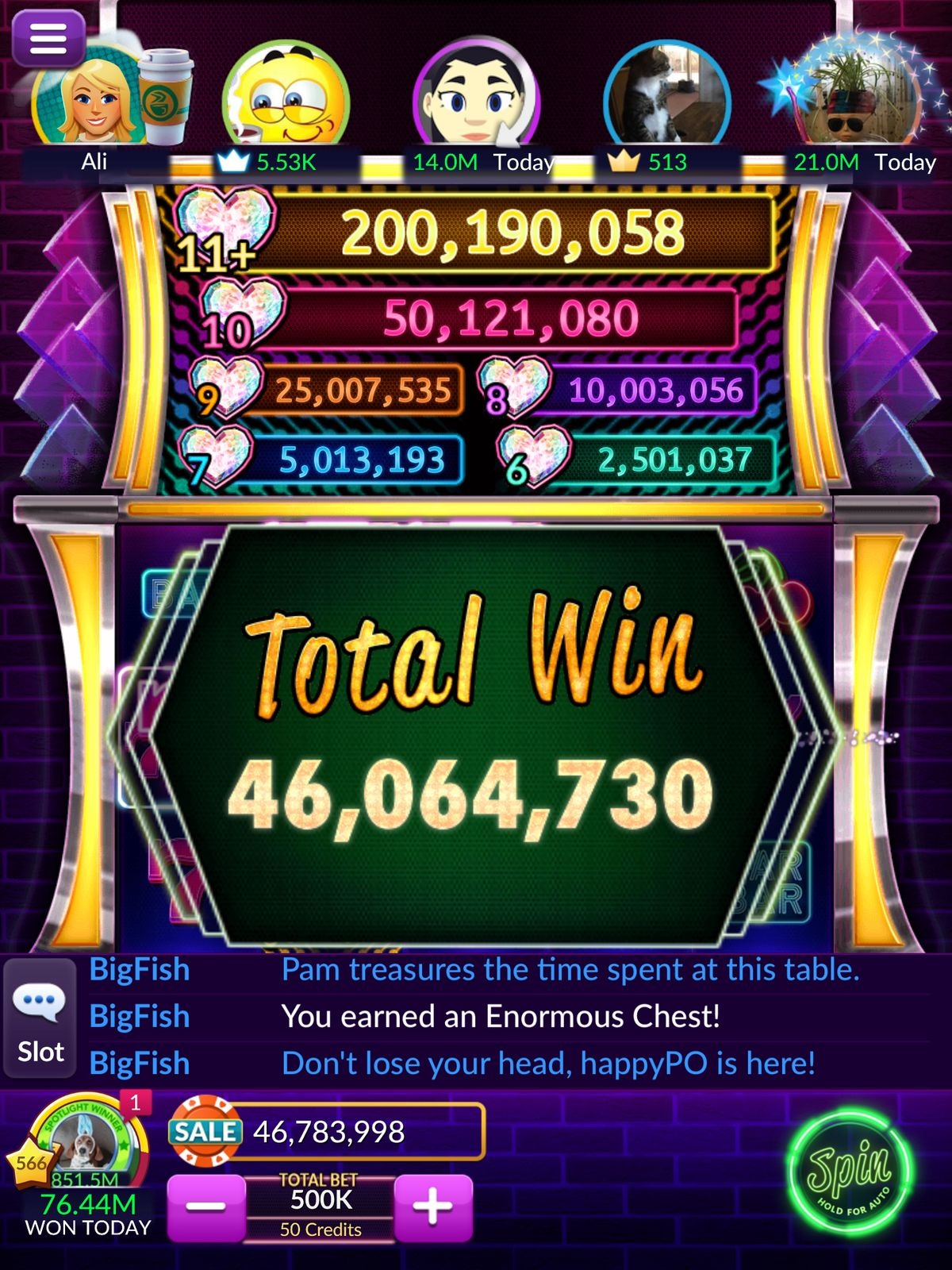 Jackpot Party Casino Slots game